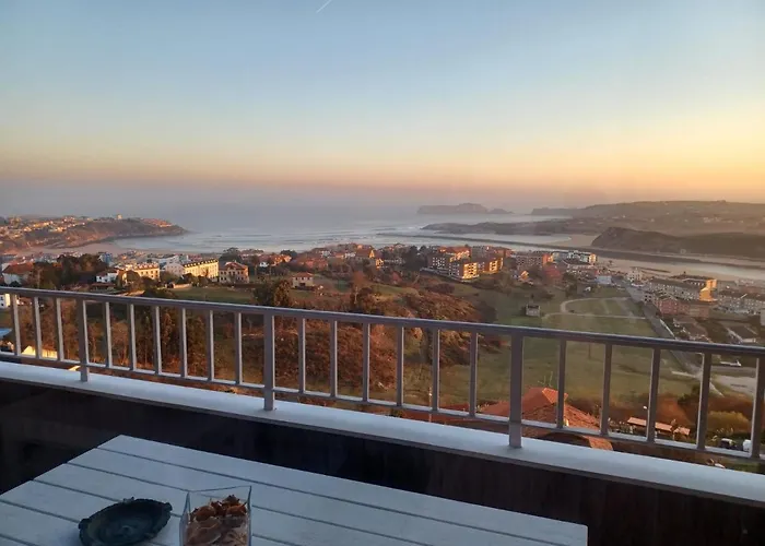 Apartamento Helen-- Vistas Unicas E Increibles A La Bahia De Suances--